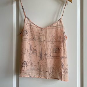 American Apparel Chiffon Camisole